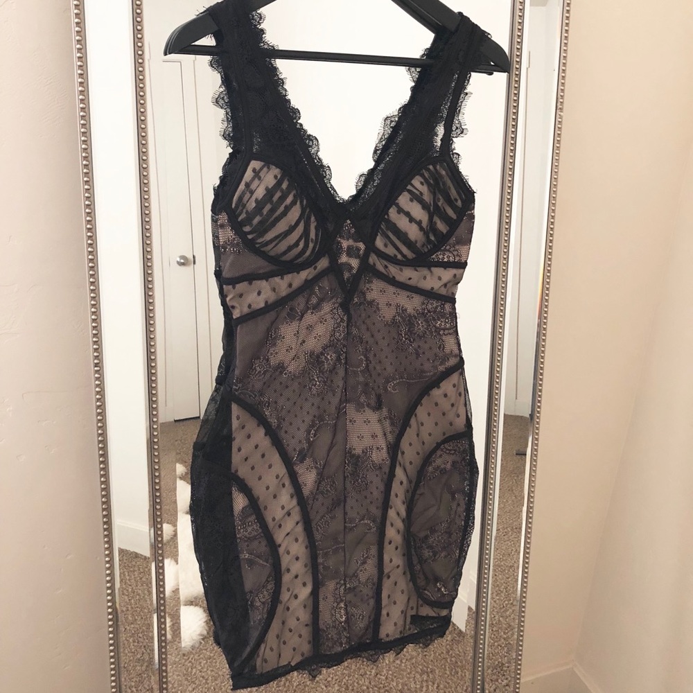 Lace Dress | BEBE - Picture 1 of 3